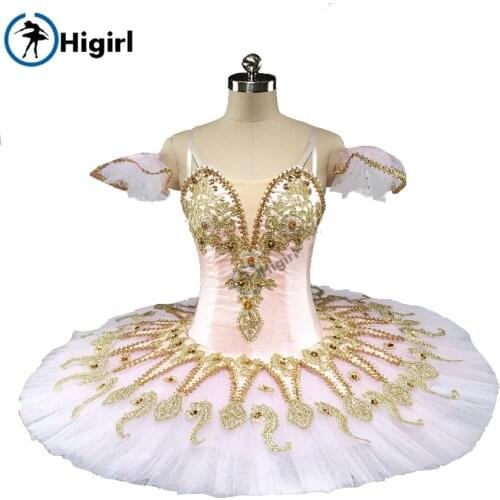 Pink Fairy Nutcracker Women Performance Professional Ballet Tutus Adult Doll Sleeping Beauty Classical Tutu Costumes BT9134