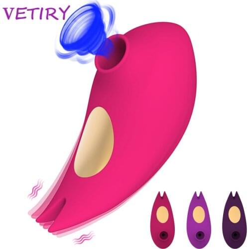 Sex Toys Nipple Massager Clitoris Stimulator Female Masturbation Vibrators For Women Couples 2 In 1 Oral Sucker Sucking Vibrator