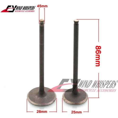 2PCS Motorcycle Engine Parts Valve Stem For Suzuki GN250 GN 250 DR250 1982-1987 DR 250