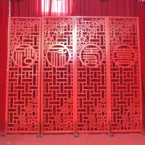 Wedding Wrought Iron Arch Chinese Arch Chinese Arch Silk Flower Arch F Door Wedding Gate of China Welcome U Door Happiness