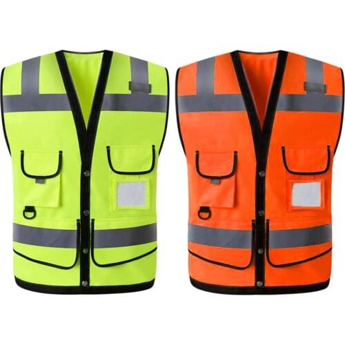 1 Pcs Reflective Vest High Visibility Safety Vest 360 Degree Breathable For Cycling Running Walking Motorcycle Outdoor