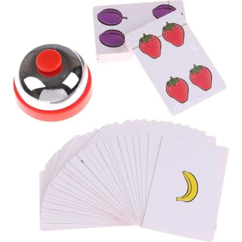 1 Set New Sale Halli Galli Board Game 2-6 Players Cards Game For Party Easy To Play With Family Friends Wholesale