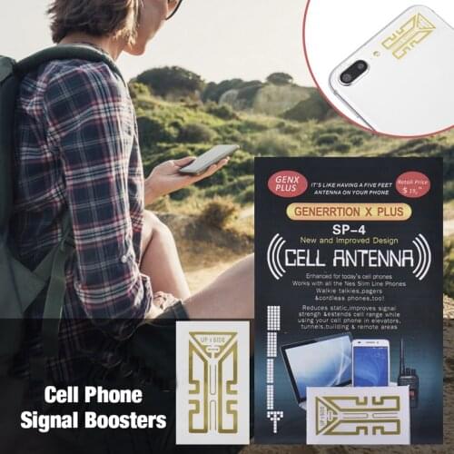 1PCS Cell Phone Signal Booster Enhancement SP-1 SP-2 SP-3 SP-4 Gen-x Outdoor Antenna Booster Improve Signal Stickers Tools