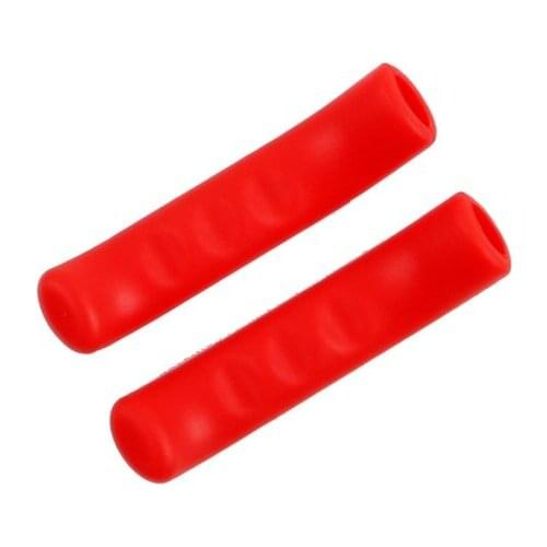 2PCS Bicycle Bike Brake Handle Cover Silicone Sleeve Bike Brake Lever Protector Covers Mountain Bike Brakes Accessories