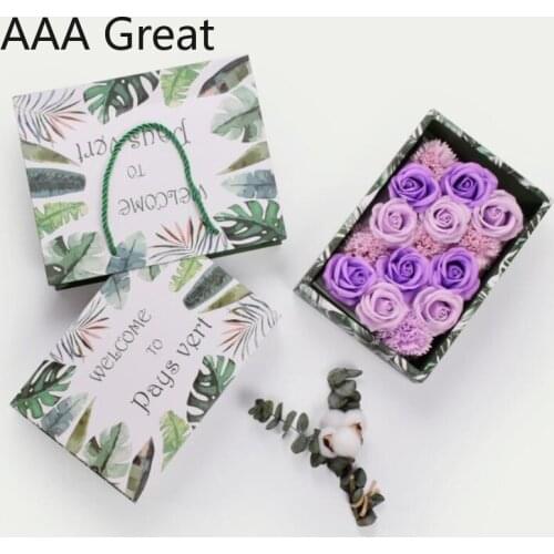 50Pcs/Lot Portable Party Wedding Favor Candy Boxes Baby Christmas Boxes Wedding Party Favor Box Candy Gift Bags Flowers Pouches