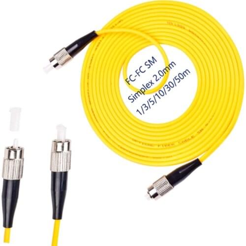 Free Freight 5 unids/bolsa FC/ UPC-FC/ UPC Simplex mode, cable de puente de fibra óptica FTTH de 2,0mm o 3,0mm.Fiber optic patch