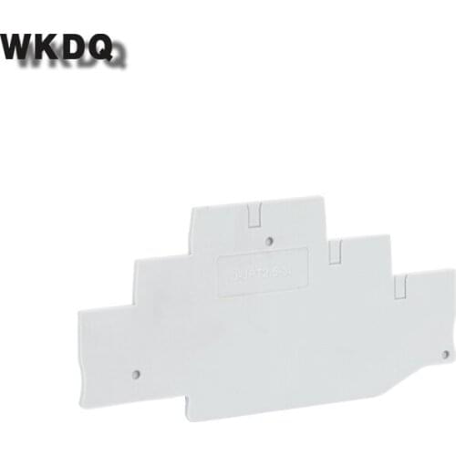 D-PT2.5-3L 10Pcs Barrier Plate For PT 2.5-3L Triple Level Electrical Connector Din Rail Terminal Block End Cover D-PT 2.5-3L