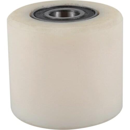 To Rotate pallet 80 * 70mm Nylon Beige + Silver