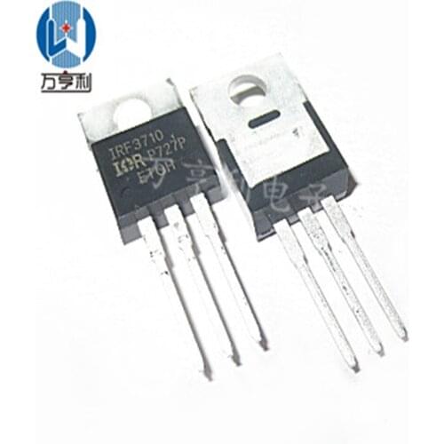 IRF3710PBF IRF3710 TO-220 100V 57A New and Original 10pcs/Lot