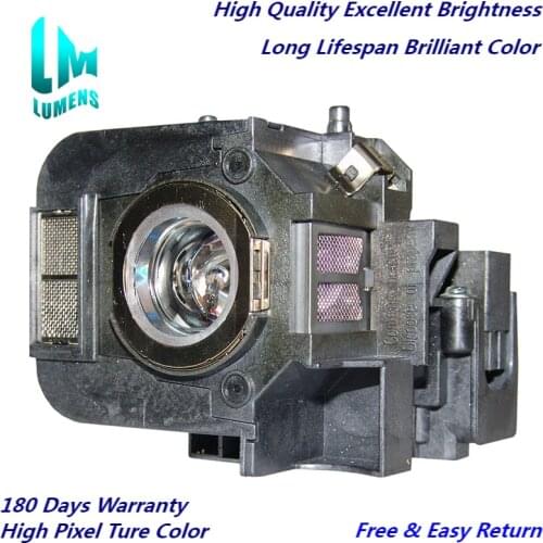 Projector Lamp for ELPLP50 for EPSON Powerlite 84+ 85 85+ EB-824 EB-825 EB-826W H295B EB-85h w/housing High brightness