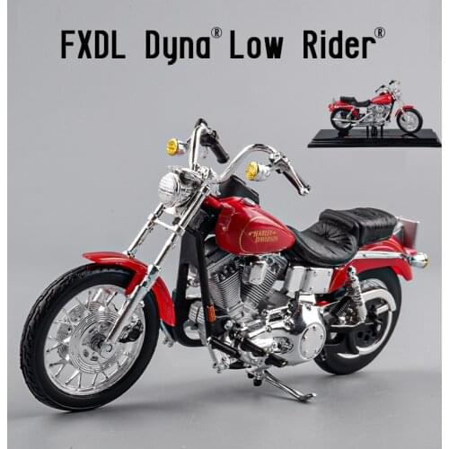 Maisto 1:18 Harley-Davidson 1997 FXDL Dyna Low Rider simulation alloy motorcycle model toy car Collecting car model toys boys