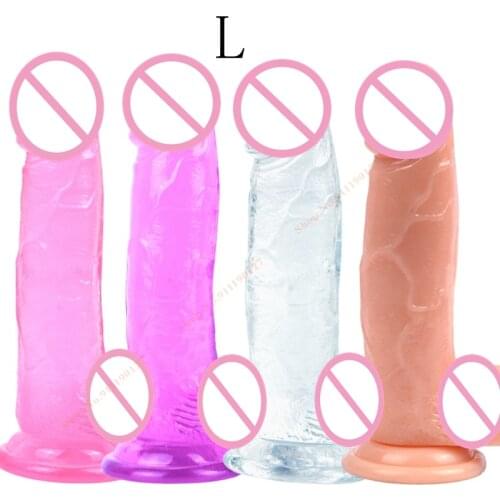 Lesbian Sex Toy Realistic Dildo Soft Dildo Sex Toys for Women Sex Toys Big Dildo for Women Female Masturbation Vibrator Penis