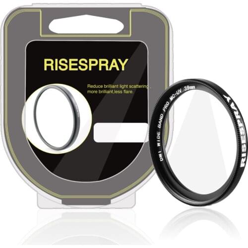 New arrive RISESPRAY 39mm MC UV Ultra-Violet Lens Filter Protector for canon nikon sony pentax camera lens