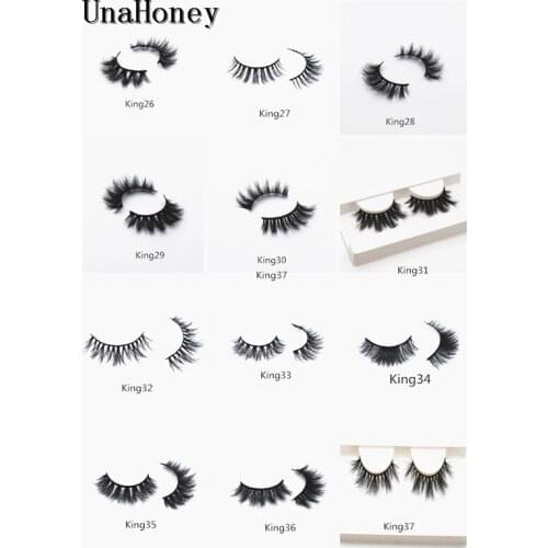 High Quality Individual Wispy Mink Eyelashes 3d Mink Lashes With free Lashes Packaging Boxes make up free logo sample order