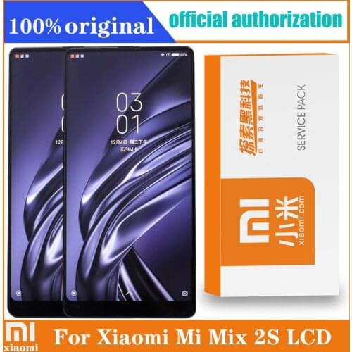 Original 5.99'' Display Replacement For Xiaomi Mi Mix 2S Mix2S LCD Touch Screen Digitizer Assembly for Mix2 S Repair parts