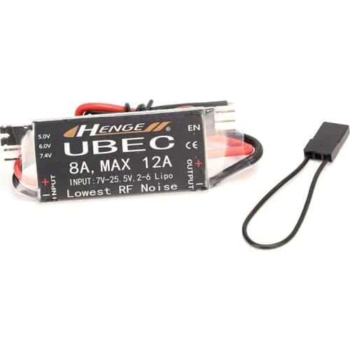 7-25V Input 8A Large Current UBEC BEC Switching Mode Voltage Regulator Stable Converter Power Supply Step-Down Module 5V 6V 7V