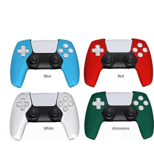 Game Controller Silicone Case for PS5 Split Silicone Sleeve Gamepad Protective Sleeve