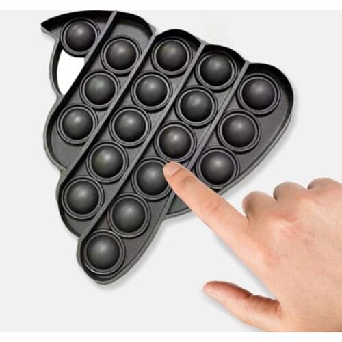 Funny Slow Soft Kid Decompression Balls Kid Education Decompression Toys Silicone Cartoon Poop Stress Anxiety Relief Toy