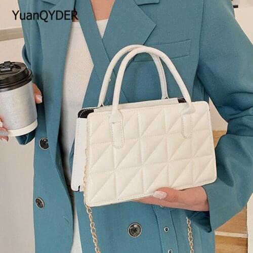 2021 Fashion Spring New Womens Handbag High Quality PU Leather Ladies Shoulder Bag Luxury Designer Women Messenger Bags Bolsos