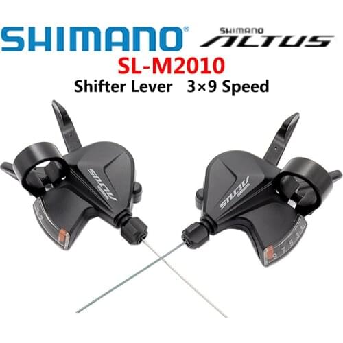 SHIMANO ALTUS M2000 Series 3x9v MTB Bike Bicycle Groupset Shifter Lever SL-M2010-R/L 3×9-27speed Original parts