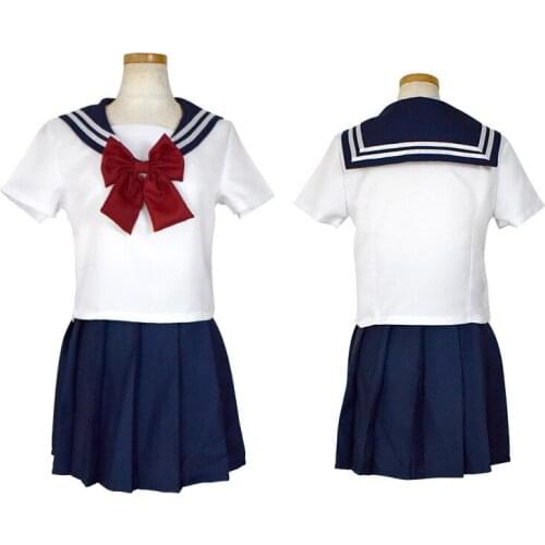 Japanese School Uniforms JK Uniform Dresses Sailor Suit Skirt Preppy Style Full Set Anime Cosplay Costume