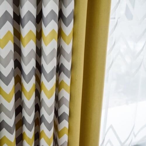 Curtains for Living Room Yellow Stripped Byetee Customized Bedroom Curtains for Window Drapes Home Decor Curtains