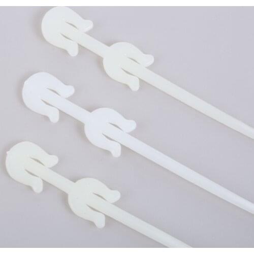 100 PCS Vegetable Fruit Cherry Tomato Ear Hook Plant Grape Support Vines Clip Hook Garden Agricultural Supplies 9.5x1.5cm