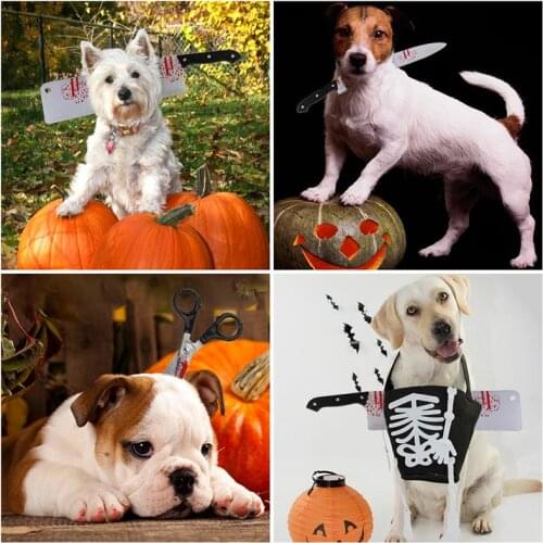 3PCS Halloween Pet Headband Novelty Dog Headband Party Costume For Dogs Cats Pet Funny Headband Pet Dress Up