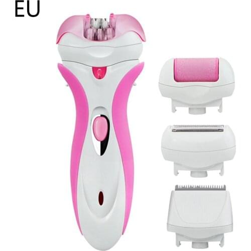 4 in 1 Rechargeable Hair Remover Hair Epilator Shaver Razor Trimmer Machine