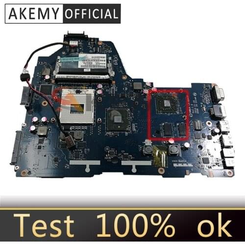 AKEMY Laptop Motherboard For Toshiba Satellite C660 A660 K000114920 PWWAA LA-6847P DDR3 Main board free cpu works