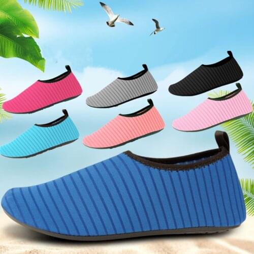 Unisex Water Shoes Swimming Diving Socks Summer Aqua Beach Sandal Flat Shoe Seaside Non-Slip Sneaker Socks Slipper for Men Women