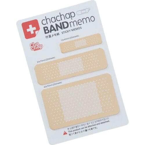 Free Shipping Novelty Bandage Model Self Adhesive Memo Pad Sticky Note Memo Set Gift Stationery Wholesale