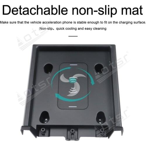 QI Wireless Charge Special On-Board Phone Panel Android For Honda ELYSION 2016 - 2018 ODYSSEY 2017 2018 Non-slip Car Accessories