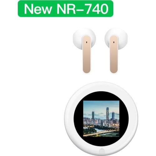 TWS Bluetooth 5.1 Earphones Wireless Headphones With LCD Screen In-Ear Earbuds Photo Transferable Bluetooth Headset Unique Gift