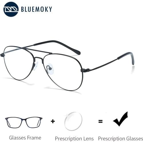 Мужские очки с диоптриями BLUEMOKY China At AliExpress