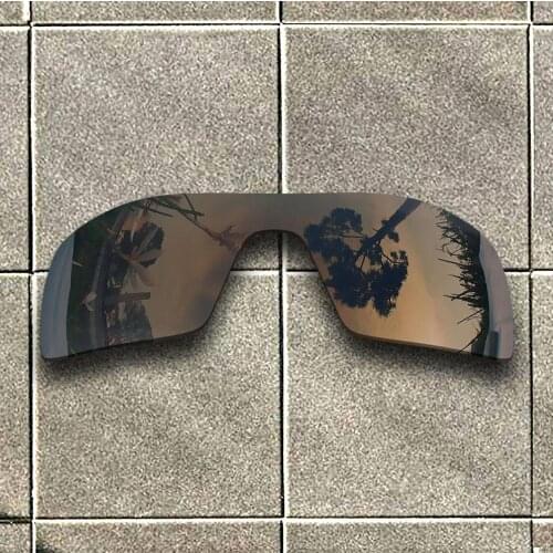 Bronze Gold Polarized Sunglasses Replacement Lens for-Oakley Oil Rig Frame 100% UV Protection Good Fitness