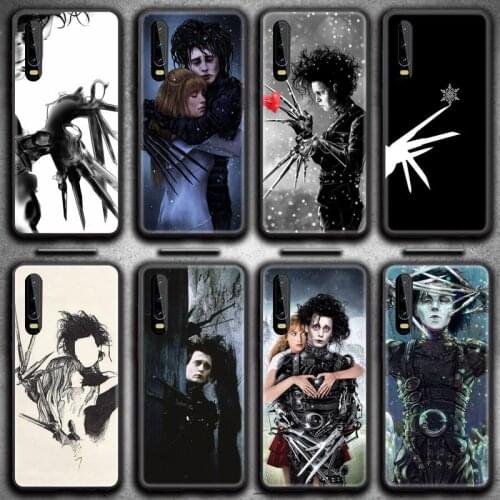 Edward Scissorhands Phone Case for Huawei P20 P30 P40 lite E Pro Mate 30 20 Pro P Smart 2020 P10