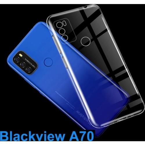 For Blackview A70 Pro Case Soft Silicone Protector Back Capa Cover For Blackview A70 Glass чехол Bumper Telefone Funda TPU Shell