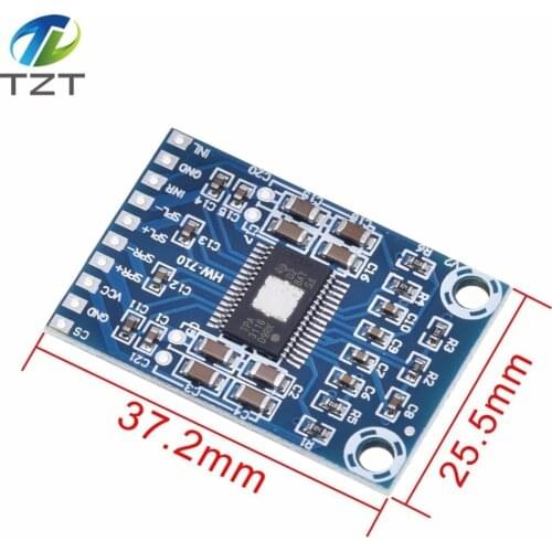 TZT DC 12V-24V 2x50W Dual Channel Mini Digital Amplifier D Class 50W+50W TPA3116D2 XH-M562 Amplifier 50W Power Amplifier Board