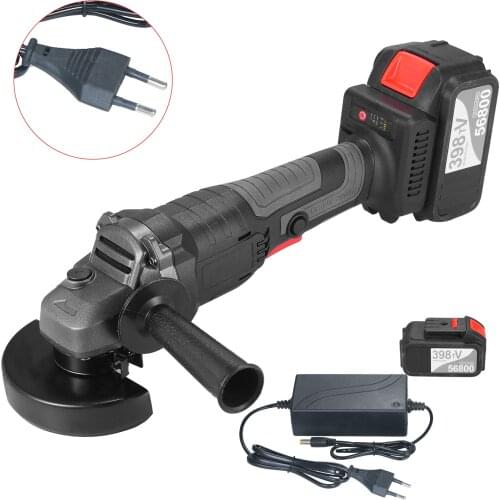 18V Angle Grinder Tool 100mm Variable Speed 4.0Ah Lithium-Ion Electric Cordless Grinding Machine Metal Cutter Grinder Machine