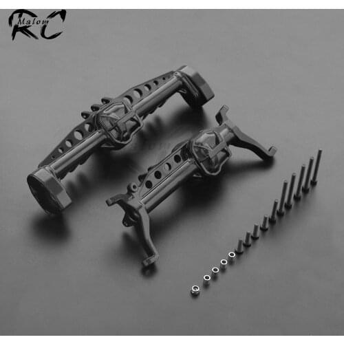 Aluminum Alloy Front and Rear AR45P Portal Axle Housing for 1/10 RC Crawler Car Axial SCX10 III AXI03007 Axles Upgrade Parts