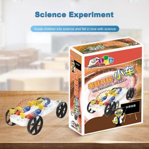 Experiment Steam Model Joyful Educational Physics Electric Students Stem Science Toy Car Childrens Intelligence Trolley