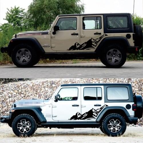 Cartoon Witch Car Stickers And Decals Rearview Mirror Side Decal Stripe Vinyl Truck Vehicle Body Accessories