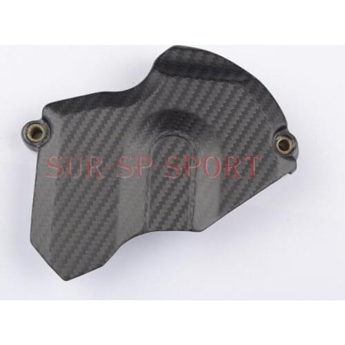 Motorcycle Sprocket Cover Cowl Farings Carbon Fiber For KTM 1290 Super Duke R 2014-2017