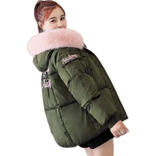 2019 Fashion new winter hot womens fashion casual warm jacket womens bisec jacket