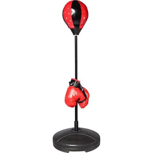 PU Punching Ball Pear Boxing Bag Training Stand Set Reaction Speed Speed Balls Punch Boxe Fitness Sports Equipment Training