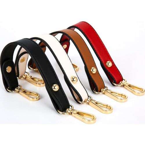 Women Bag Straps Handbag Handle Pu Leather Belt Shoulder Bag Wide Short Strap Replacement Strap Accessory Bag Part Belt For Bags
