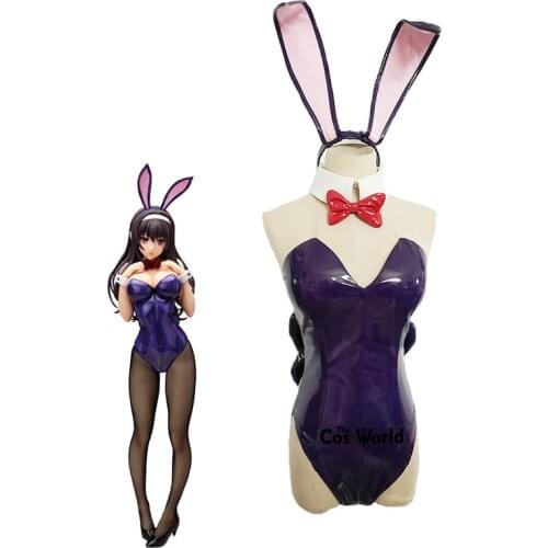 Saekano: How to Raise a Boring Girlfriend Kasumigaoka Utaha Bunny Girl Jumpsuits Maid Dress Uniform Anime Cosplay Costumes