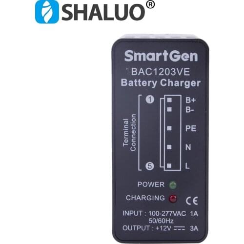 SmartGen BAC1203V 3A auto intelligent Battery Charger Module powerful Generator Battery Chargers Circuit Design Adapter 12V