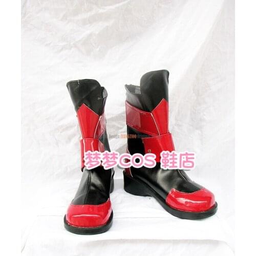 Magical Girl Lyrical Nanoha As Vita Anime Characters Shoe Cosplay Shoes Boots Party Costume Prop